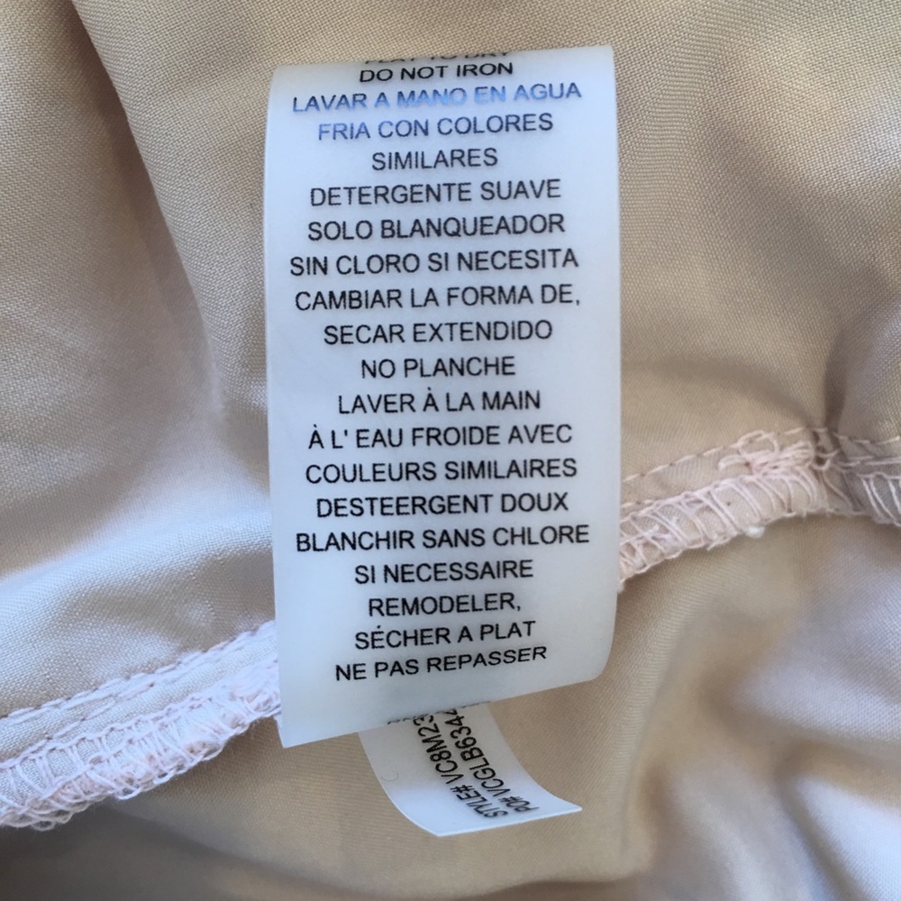 [VINCE CAMUTO] Pink Floral Lace Midi Dress Size 2 - Picture 6 of 6